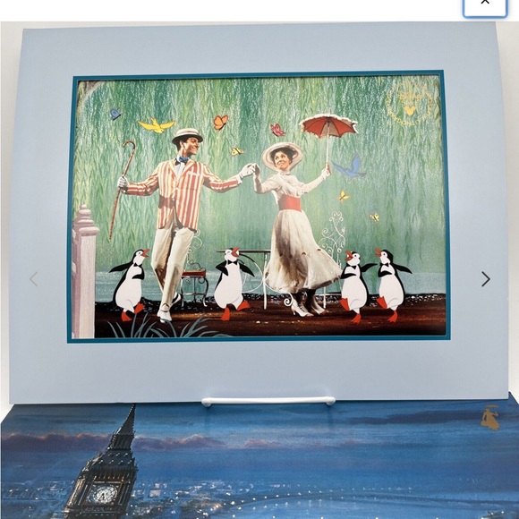 NWOT Disney Beautiful Exclusive Mary Poppins lithograph - Picture 2 of 5
